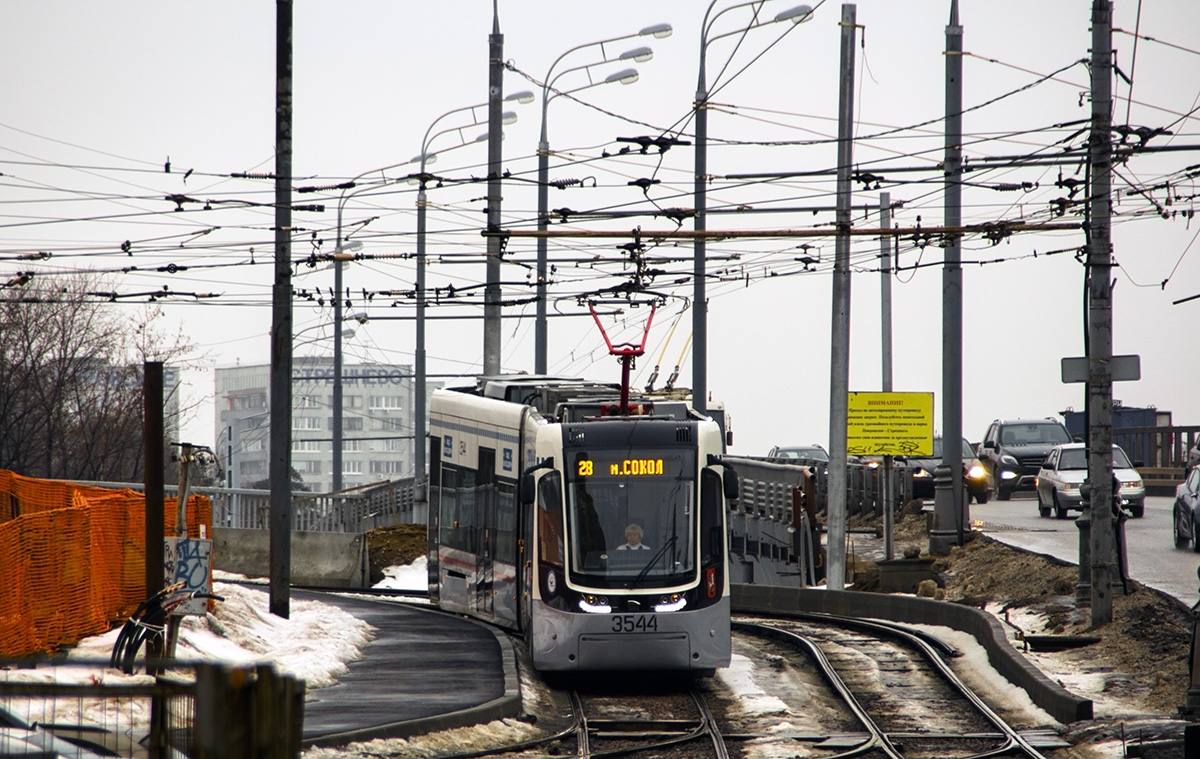 Москва, 71-414 (Pesa Fokstrot) № 3544 Москва, 71-414 (Pesa Fokstrot) № 3544