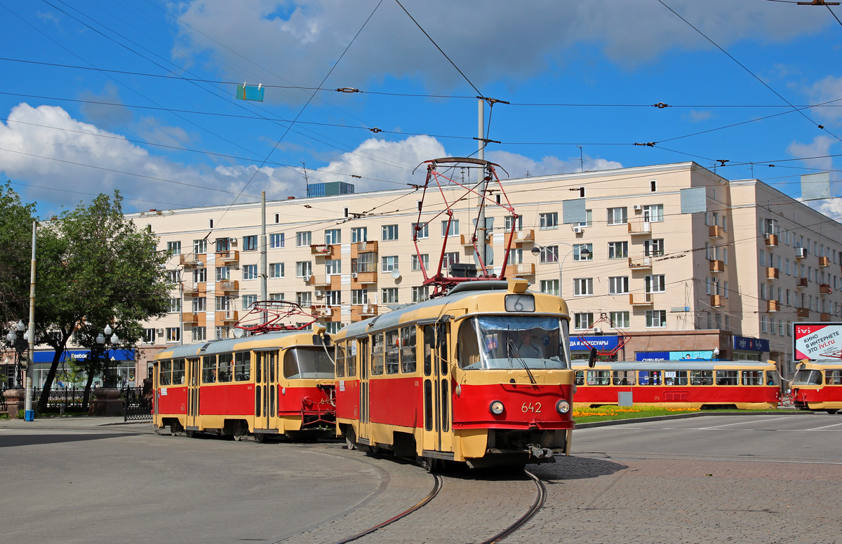 Yekaterinburg, Tatra T3SU č. 642