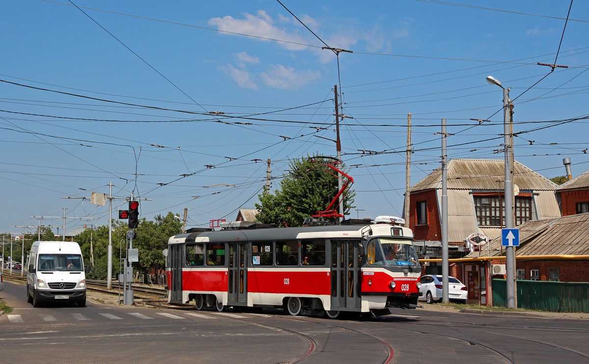 Краснодар, Tatra T3SU КВР ТМЗ № 028