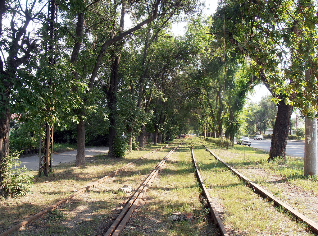 Voronezh — The remnants of Voronezh tramway