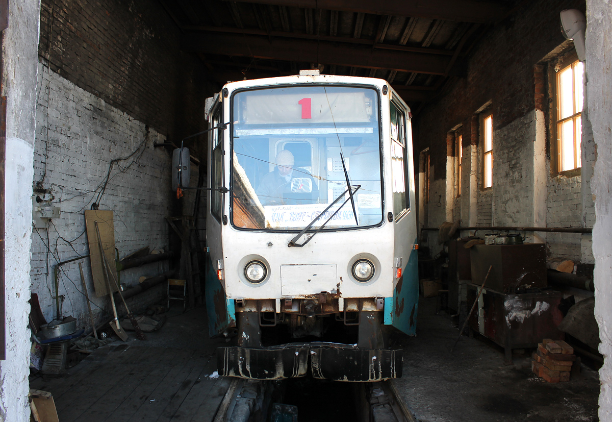 Volchansk, 71-608KM # 1; Volchansk — Tram depot & Volchanka terminal