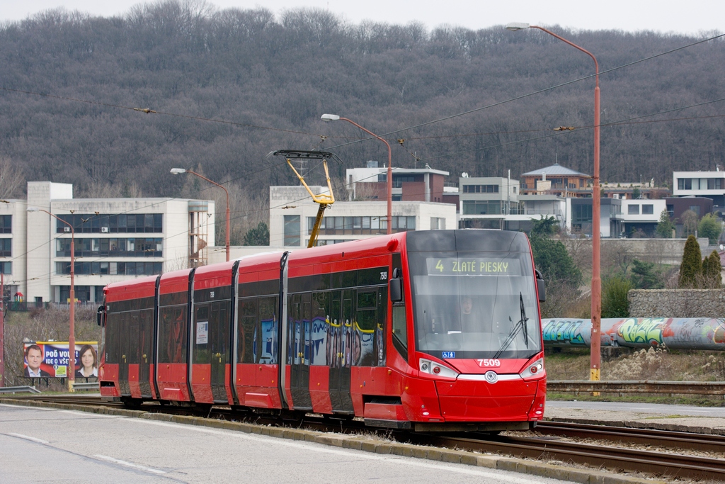 Братислава, Škoda 30T ForCity Plus № 7509