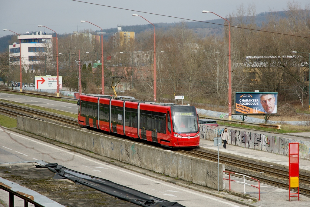 Братислава, Škoda 30T ForCity Plus № 7510