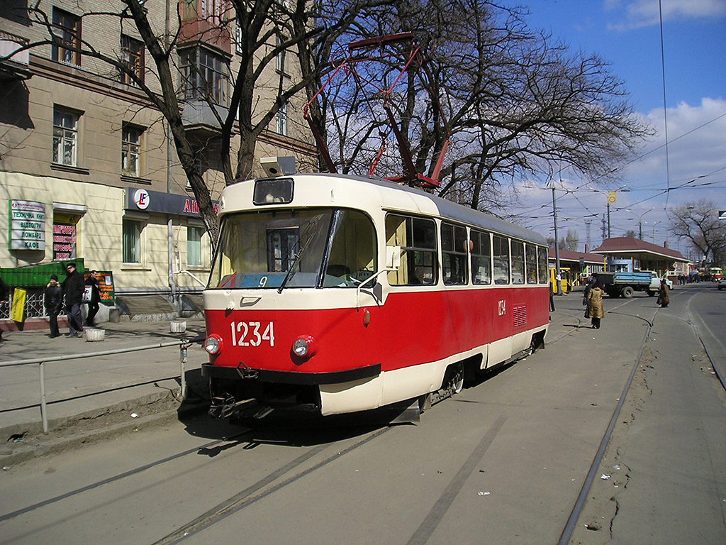 Днепр, Tatra T3SU № 1234
