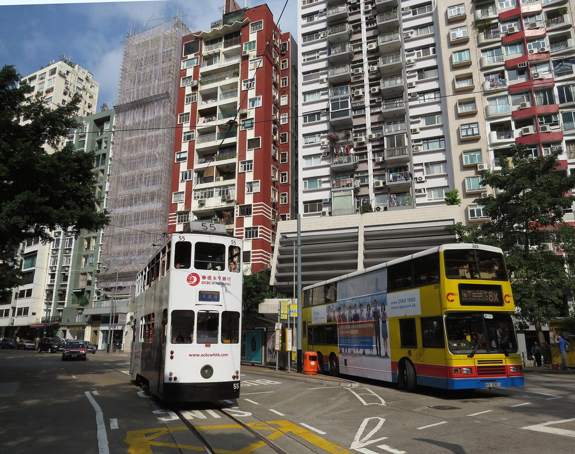 Гонконг, Hong Kong Tramways VI № 55