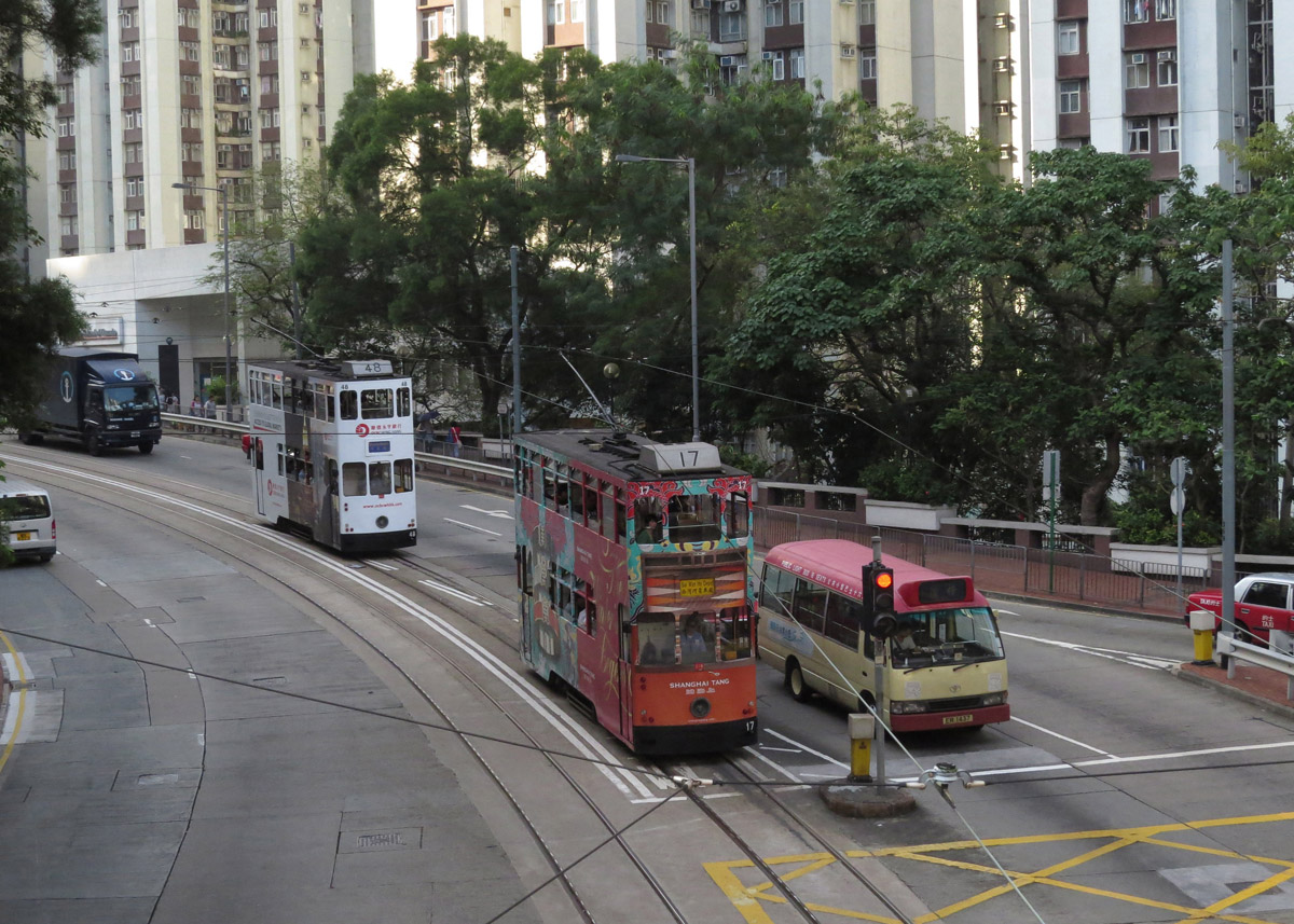 Гонконг, Hong Kong Tramways VI № 48; Гонконг, Hong Kong Tramways VI № 17