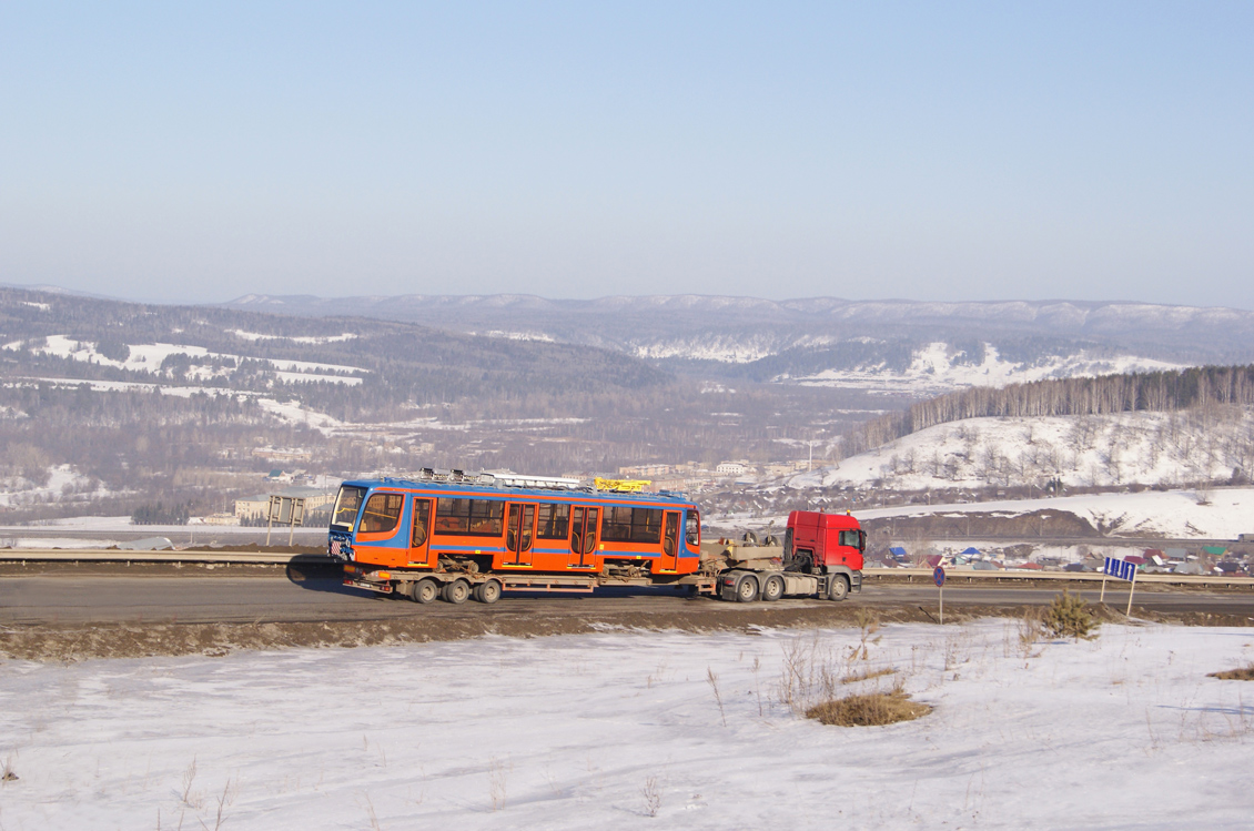 Naberezhnye Chelny, 71-623-02 # 0155; Ust-Katav — Tram cars for Tatarstan