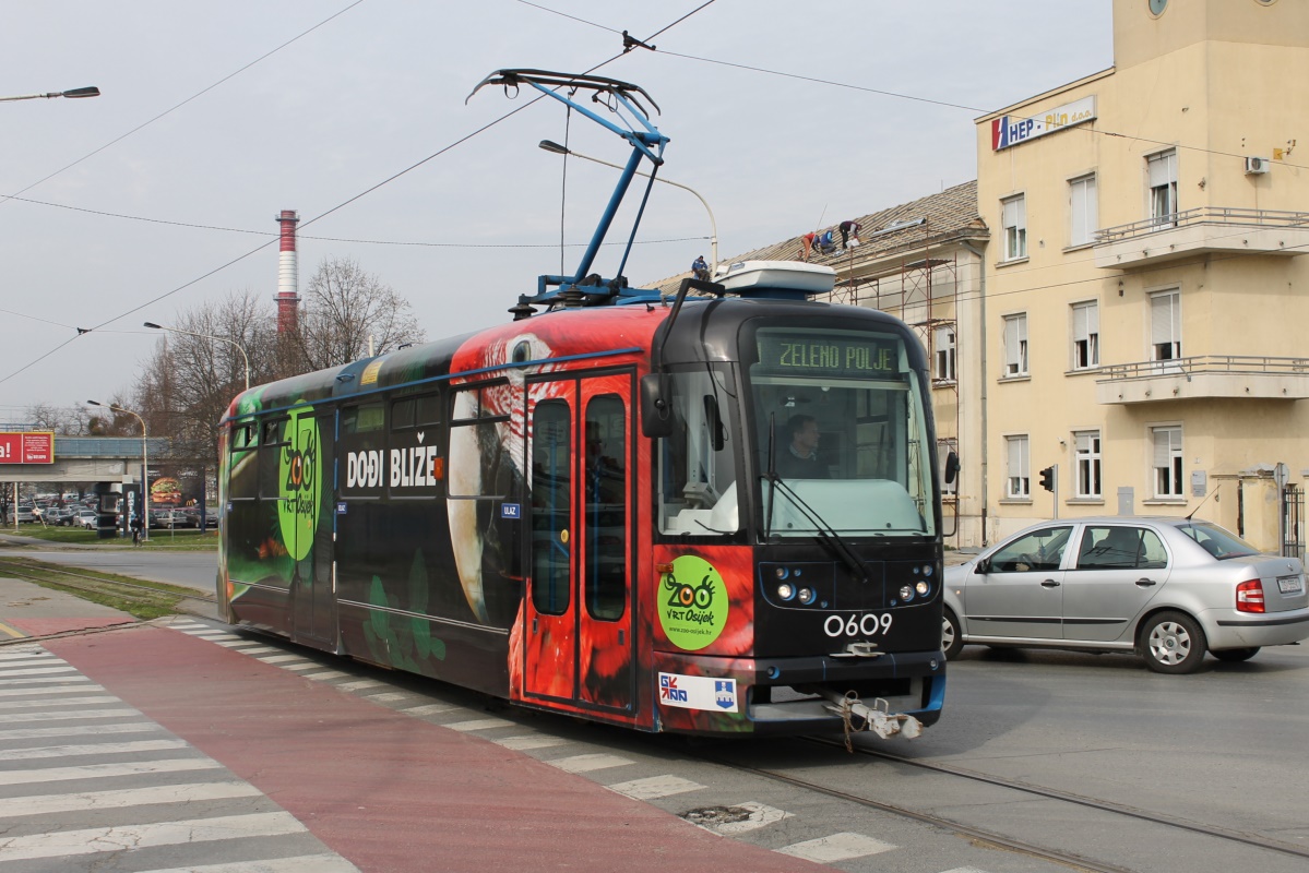 Осиек, Tatra T3PV.O № 0609