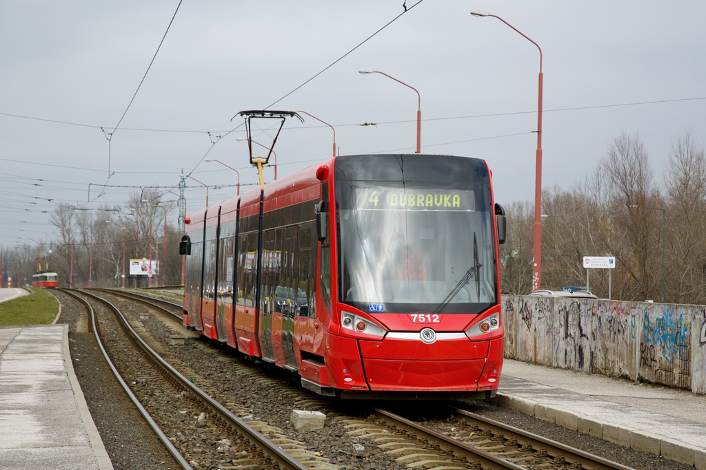 Братислава, Škoda 30T ForCity Plus № 7512