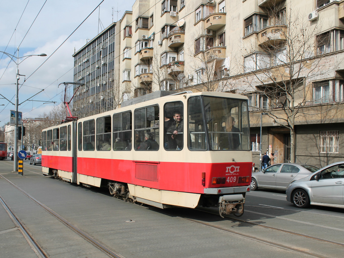 Белград, Tatra KT4M-YUB № 409