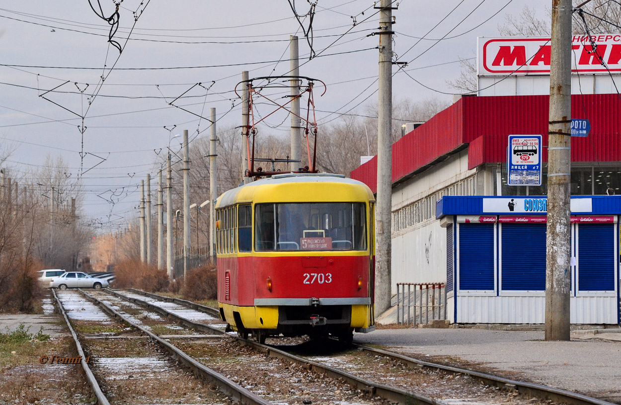 Wolgograd, Tatra T3SU Nr. 2703