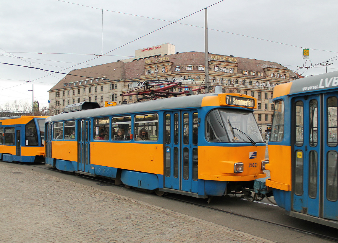 Leipzig, Tatra T4D-M1 № 2162 Leipzig, Tatra T4D-M1 № 2162