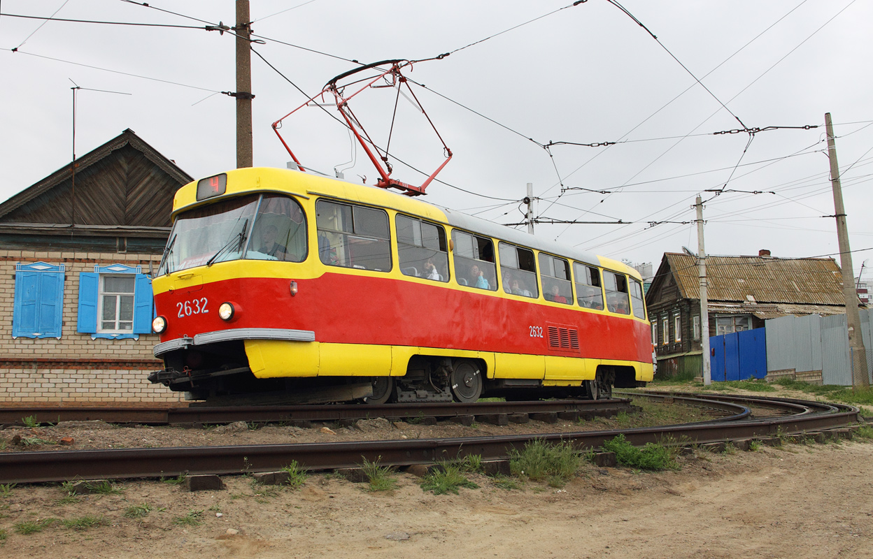 Волгоград, Tatra T3SU (двухдверная) № 2632