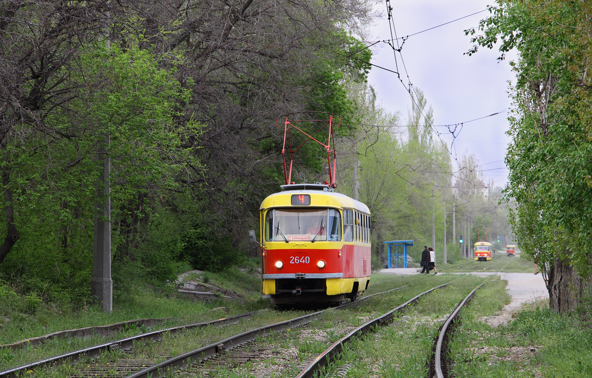 Волгоград, Tatra T3SU (двухдверная) № 2640