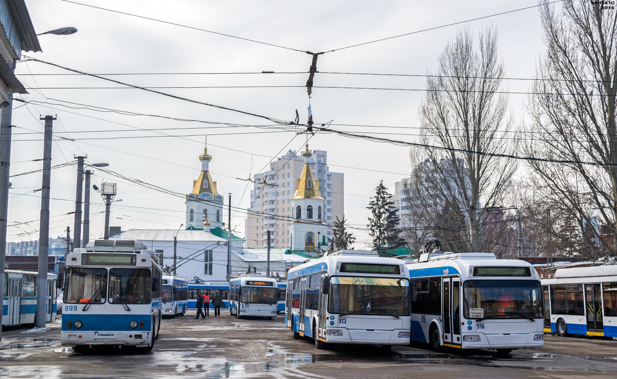 Самара, БТЗ-5276-04 № 899; Самара, Stadler 321 № 913