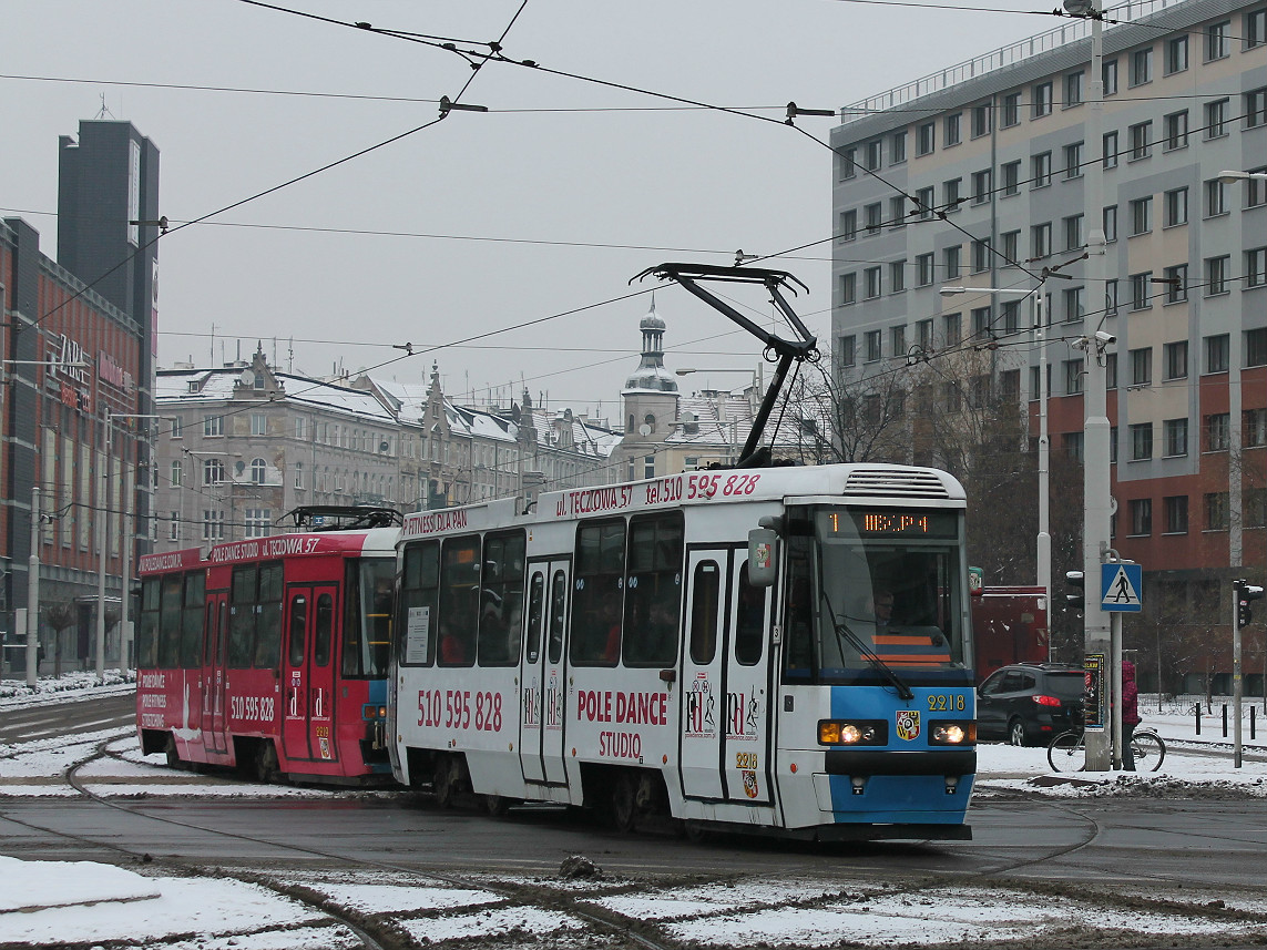 Вроцлав, Konstal 105NWr № 2218