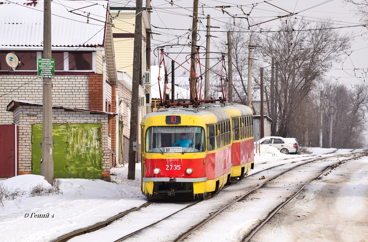 Wolgograd, Tatra T3SU Nr. 2735