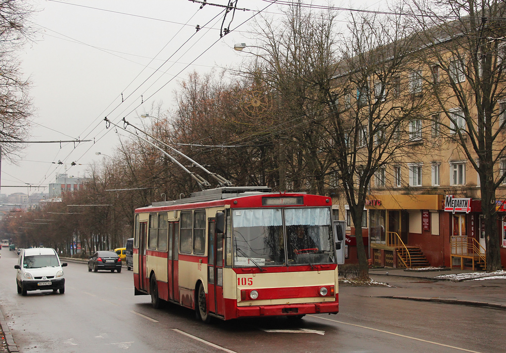 Ровно, Škoda 14Tr89/6 № 105
