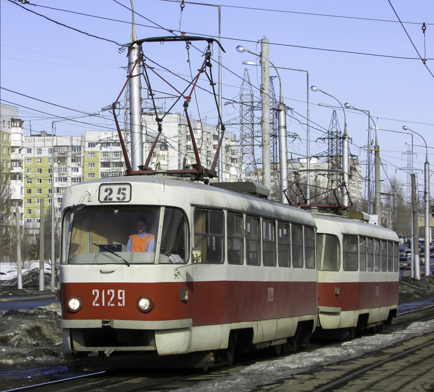 Самара, Tatra T3E № 2129