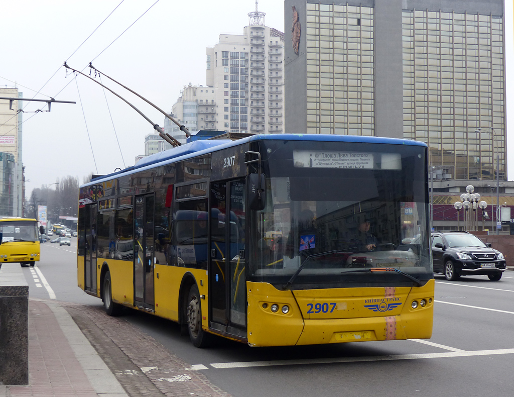 Киев, ЛАЗ E183D1 № 2907