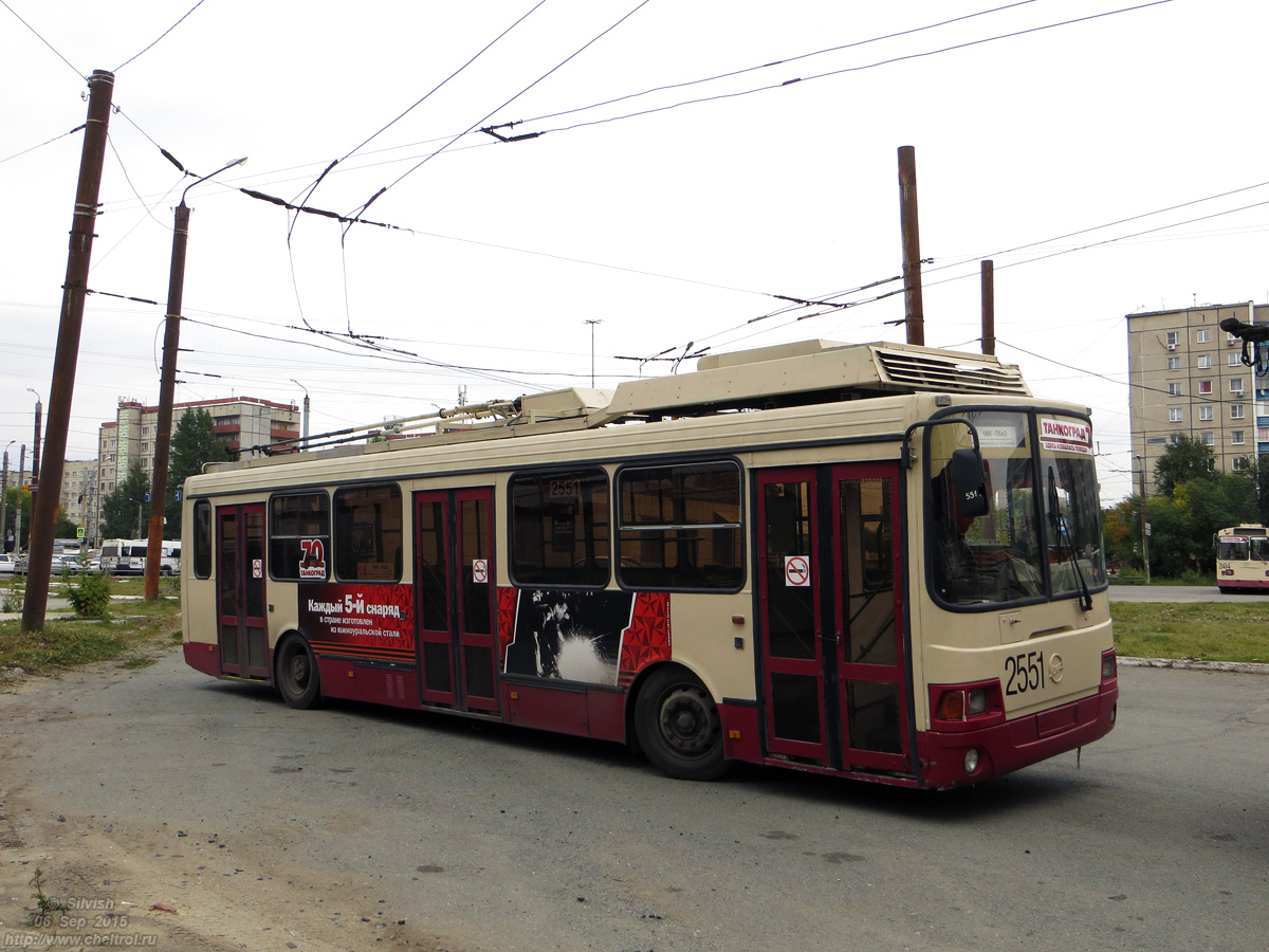 Челябинск, ЛиАЗ-5280 (ВЗТМ) № 2551