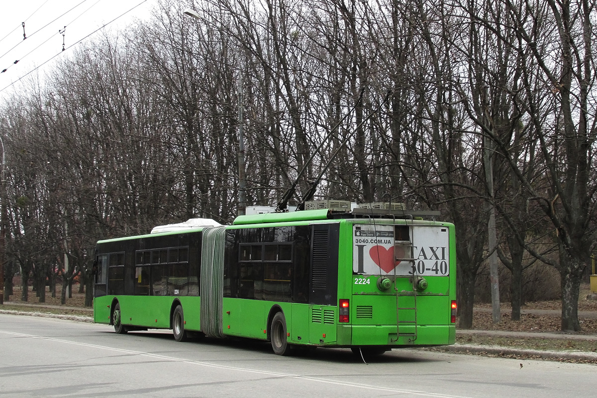 Charkov, LAZ E301D1 č. 2224 Charkov, LAZ E301D1 č. 2224