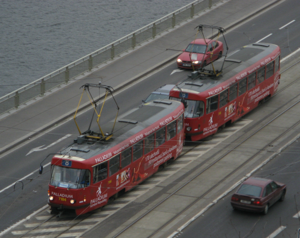 Прага, Tatra T3SUCS № 7184