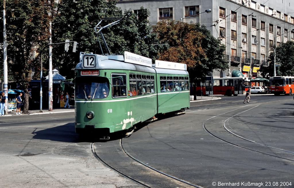 Белград, Duewag GT6 № 618