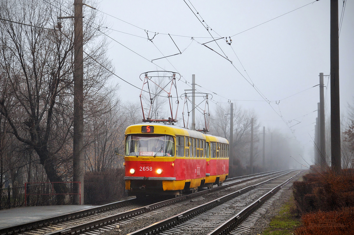 Volgograd, Tatra T3SU (2-door) № 2658; Volgograd, Tatra T3SU (2-door) № 2659