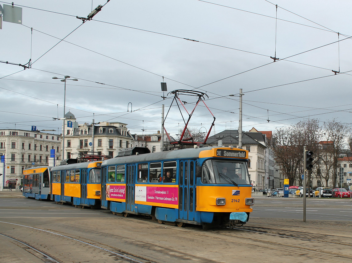 Лейпциг, Tatra T4D-M1 № 2142