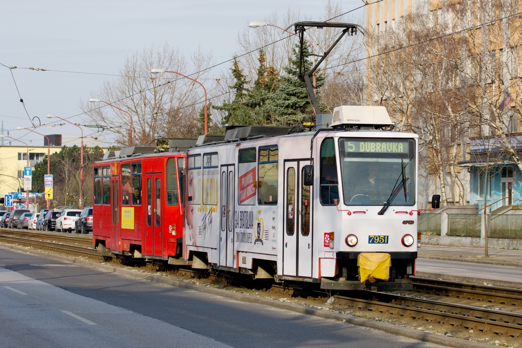 Bratislava, Tatra T6A5 Br. 7951
