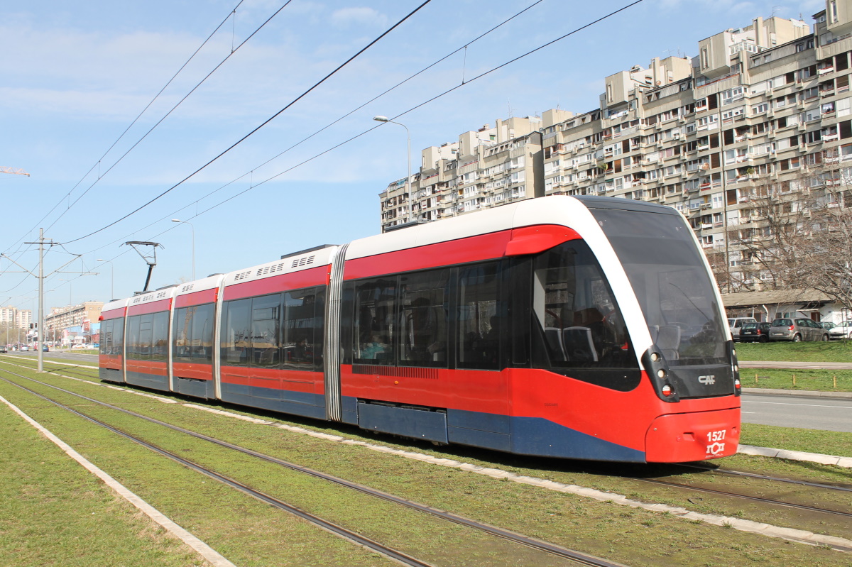 Белград, CAF Urbos 3 № 81527 (1527)