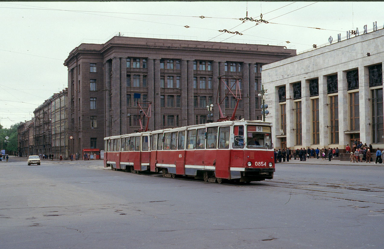 Санкт-Петербург, 71-605 (КТМ-5М3) № 0854 Санкт-Петербург, 71-605 (КТМ-5М3) № 0854
