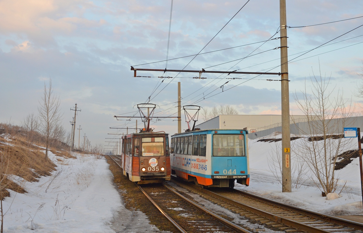 Набережные Челны, 71-605 (КТМ-5М3) № 035; Набережные Челны, 71-605 (КТМ-5М3) № 044