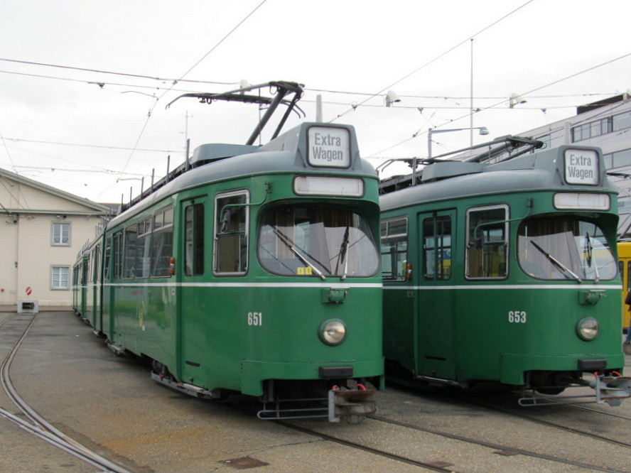 Базель, Duewag GT6 № 651