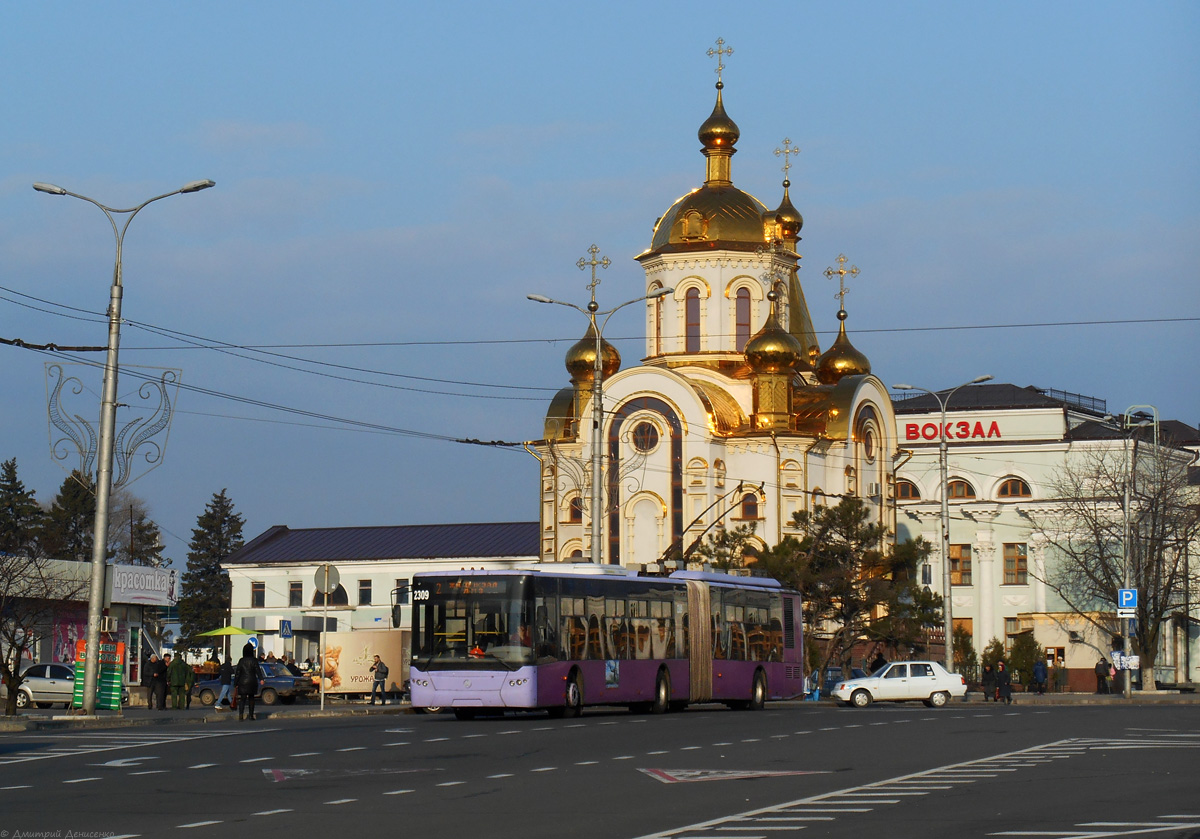 Донецк, ЛАЗ E301A1 № 2309