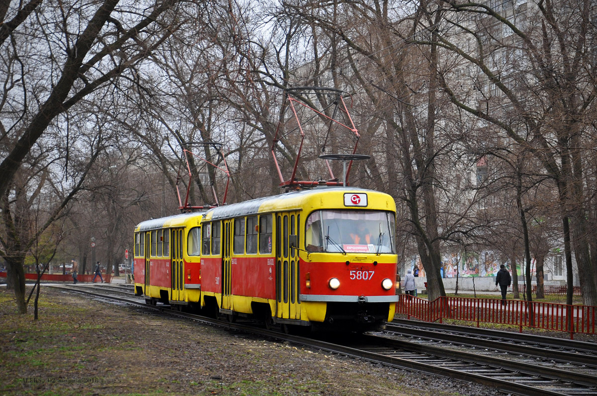 Волгоград, Tatra T3SU № 5807; Волгоград, Tatra T3SU № 5808