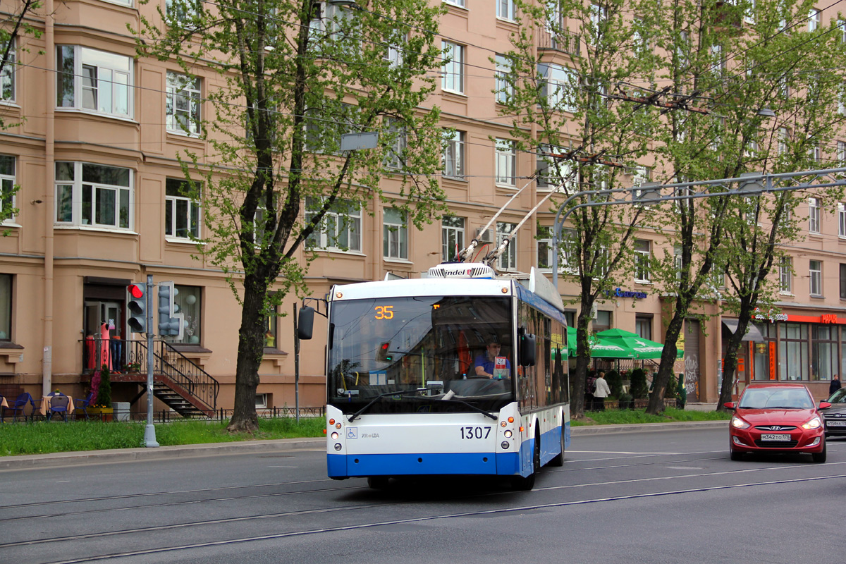 Санкт-Петербург, Тролза-5265.00 «Мегаполис» № 1307