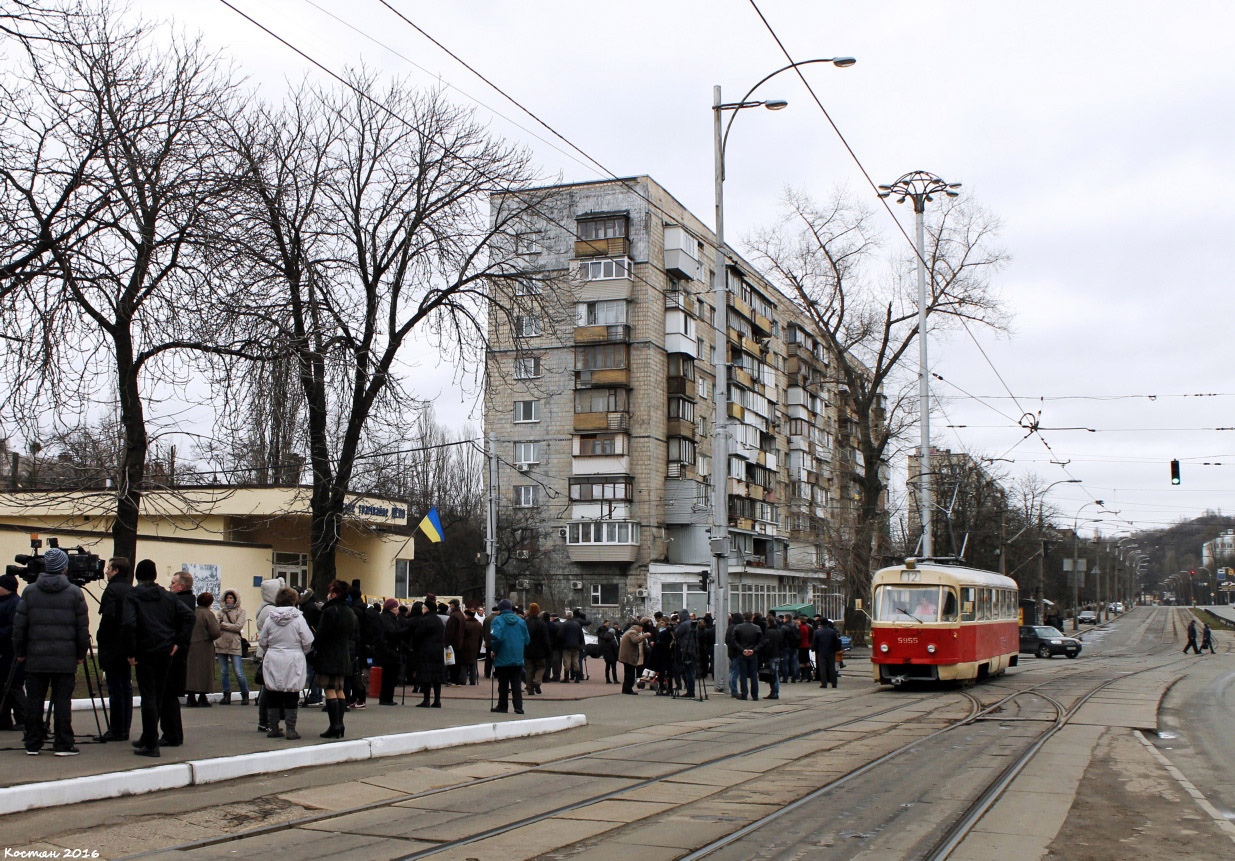 Киев, Tatra T3SU № 5955