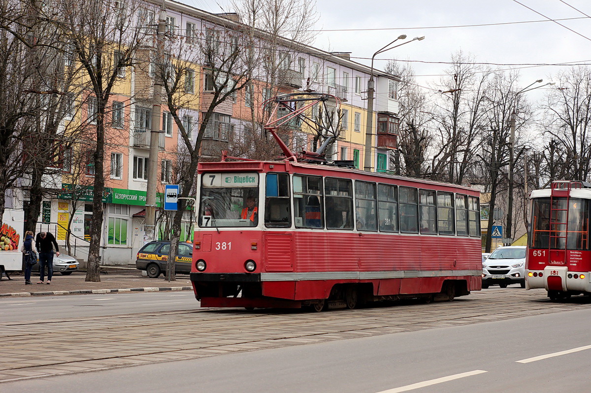 Витебск, 71-605 (КТМ-5М3) № 381