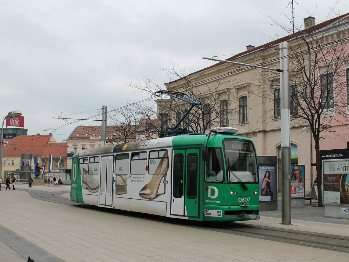 Осиек, Tatra T3PV.O № 0607