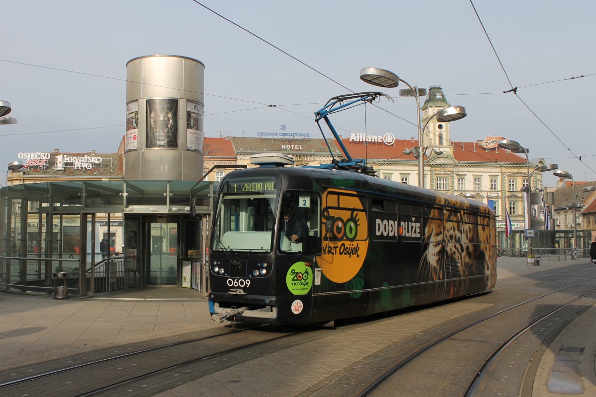 Осиек, Tatra T3PV.O № 0609