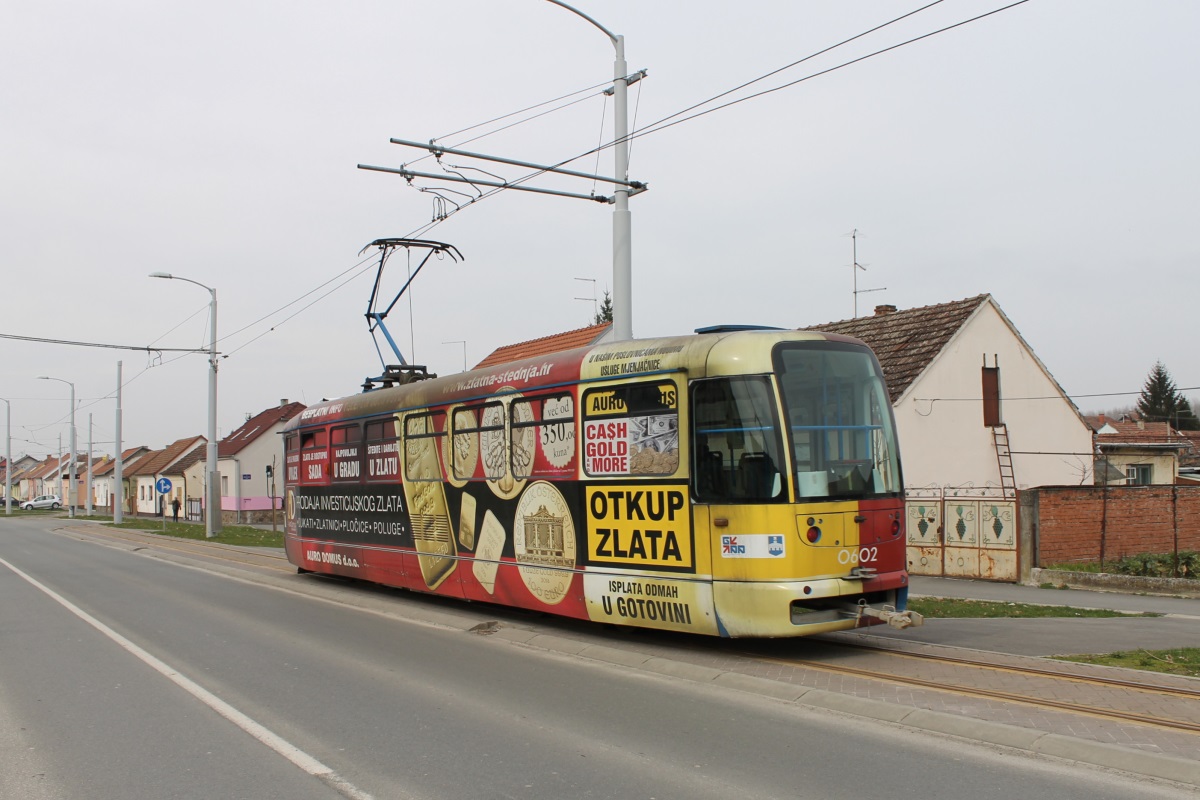 Eszék, Tatra T3PV.O — 0602