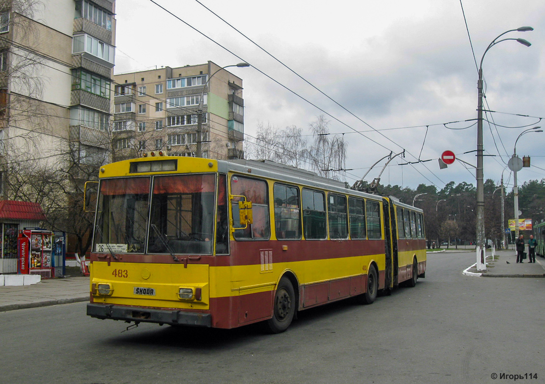 Киев, Škoda 15Tr03/6 № 483