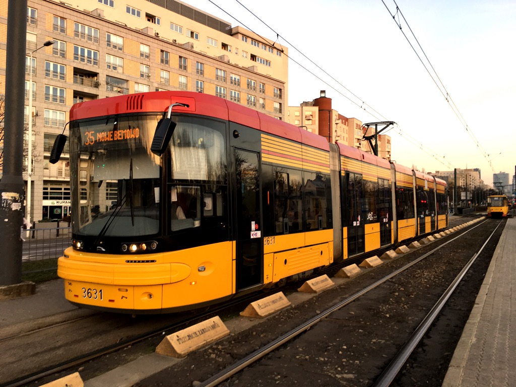 Варшава, PESA Jazz 128N № 3631