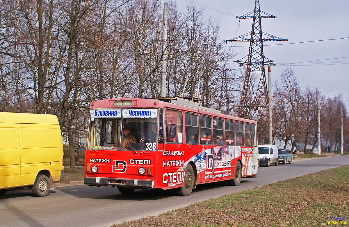 Czerniowce, Škoda 14Tr89/6 Nr 326