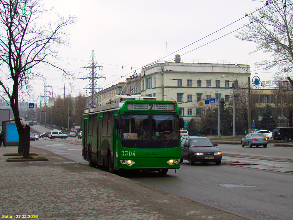 Харьков, ЗиУ-682Г-016.02 № 3304