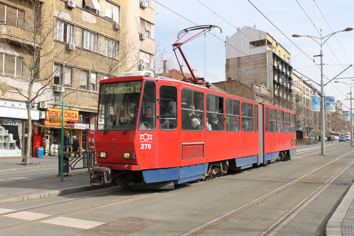 Белград, Tatra KT4YU-M № 276