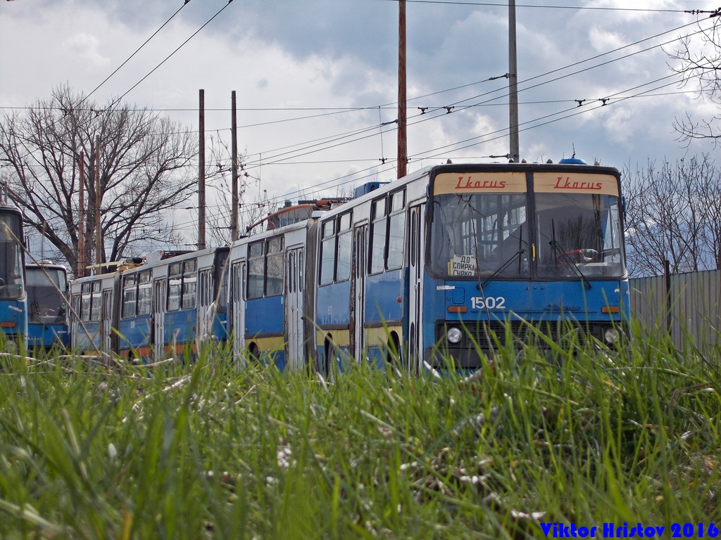 София, Ikarus 280.92 № 1502; София — Бракуване на тролейбуси — Ikarus 280.92