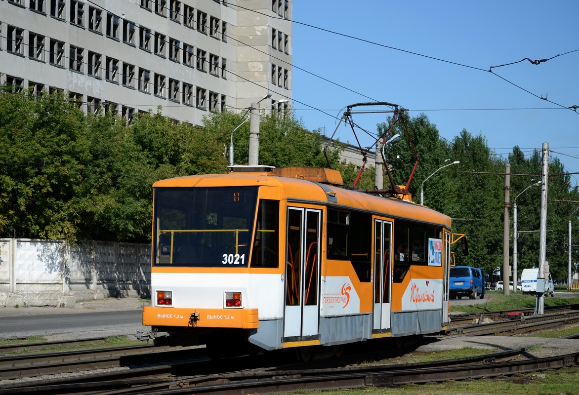 Барнаул, Tatra T3SU КВР Барнаул № 3021